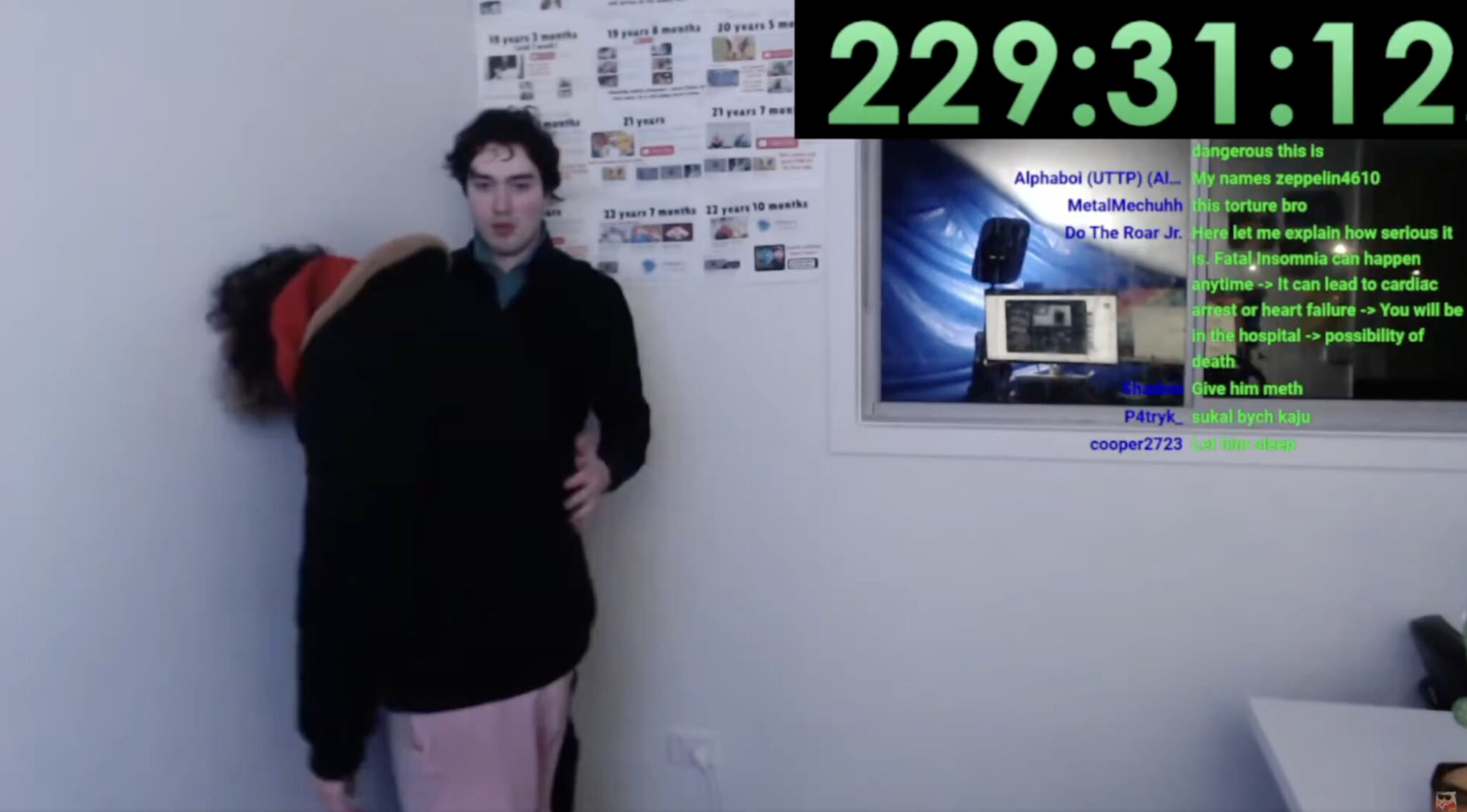 World record for no sleep: Can this streamer beat it?